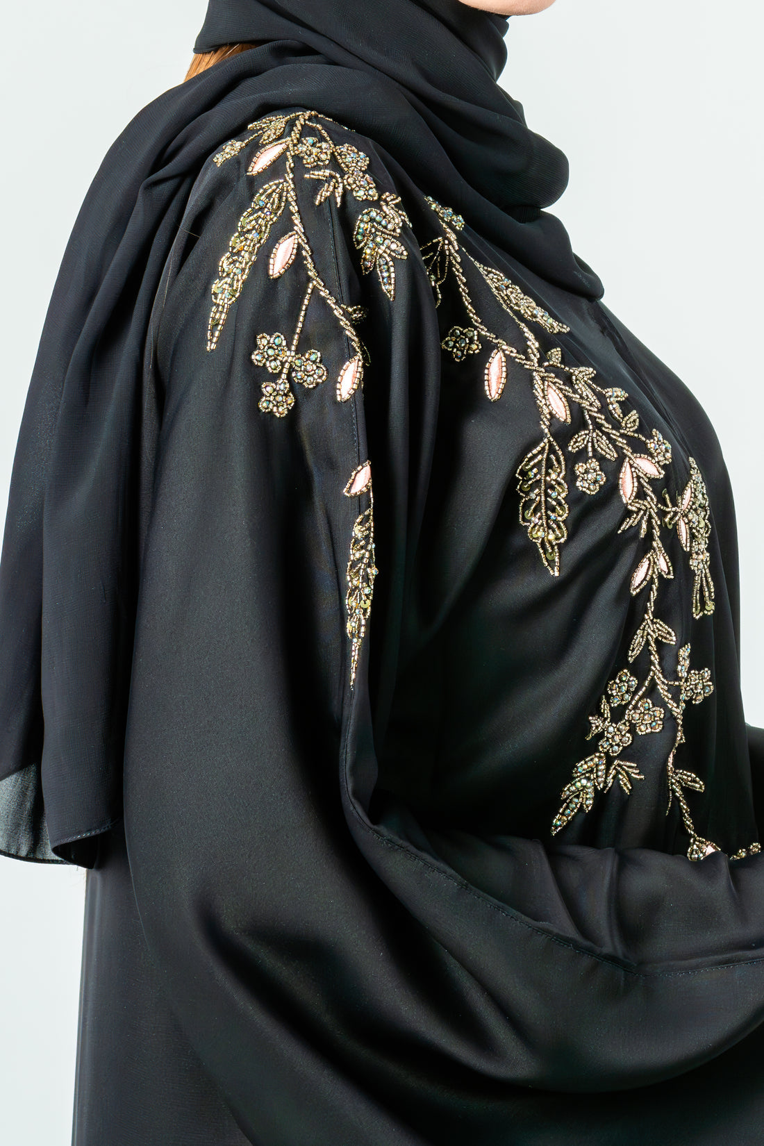 Premium Nukhbaa abaya-N114A