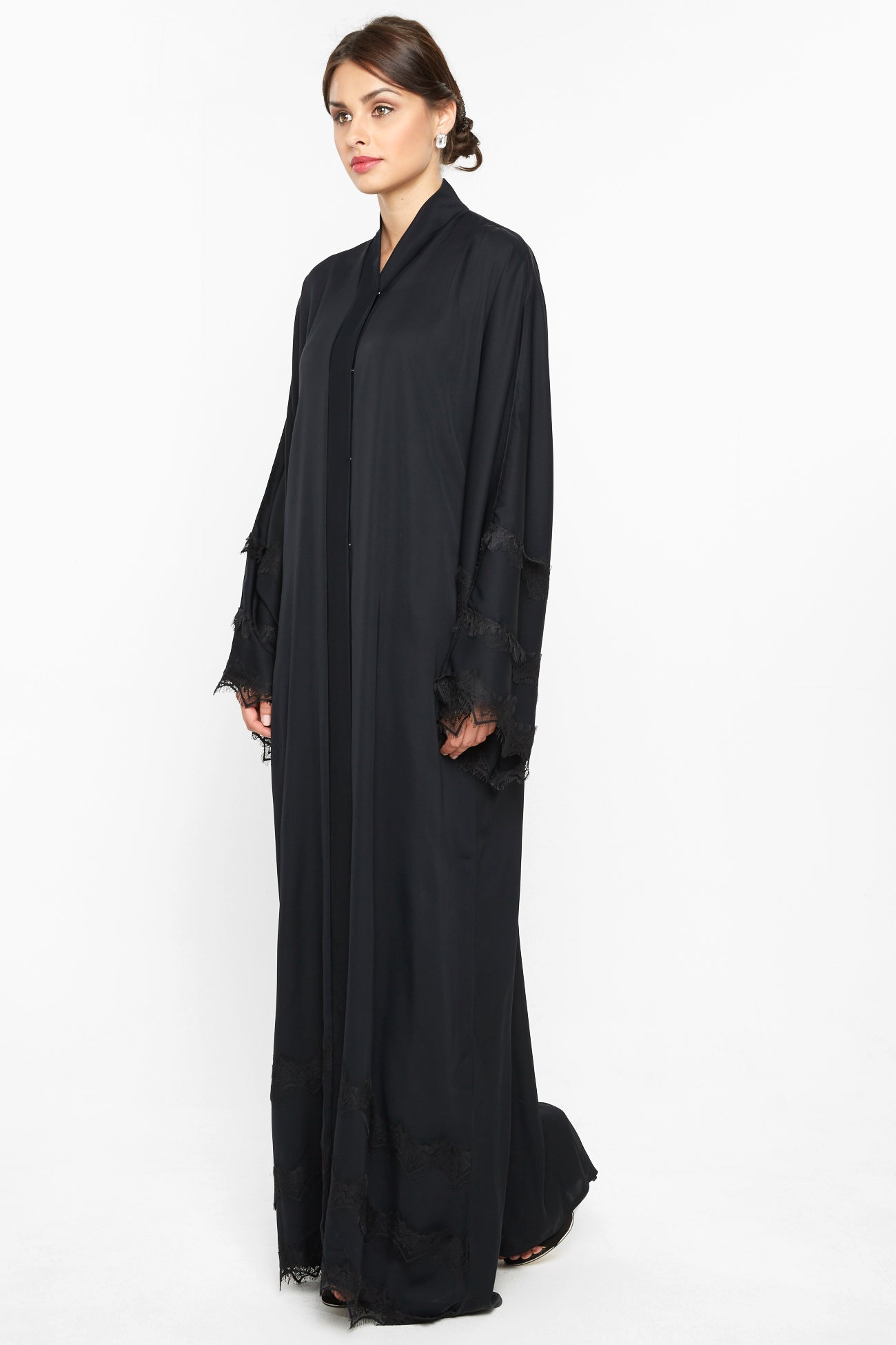 Dubai-made Nukhbaa brand Abaya a reflection of Dubai's luxury fashion scene-AJ543A