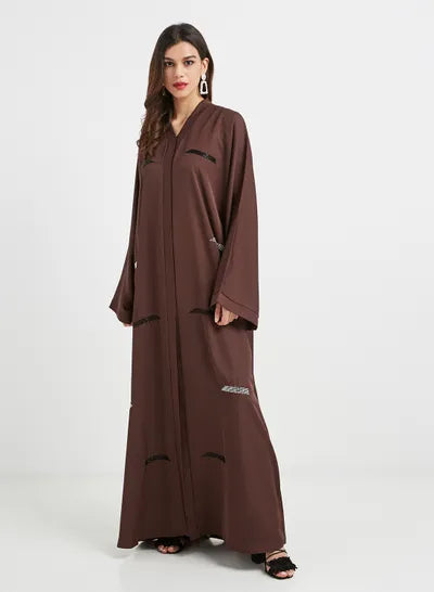 Dubai-made Nukhbaa brand Abaya a reflection of Dubai's luxury fashion scene-AR990210