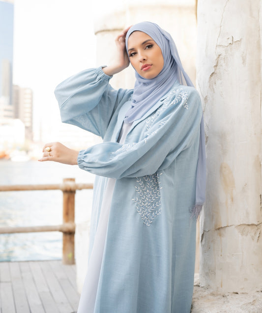 Dubai-made Nukhbaa brand Abaya a reflection of Dubai's luxury fashion scene-LM16
