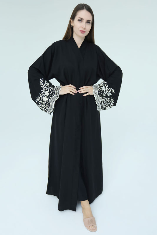 Dubai-made Nukhbaa brand Abaya a reflection of Dubai's luxury fashion scene-N113A