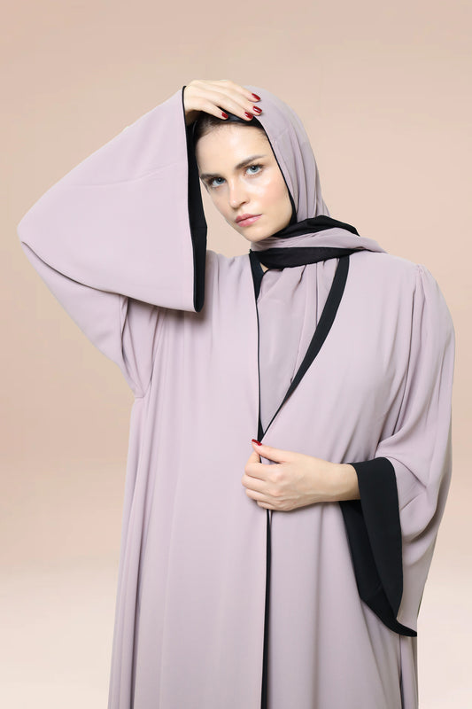 Dubai-made Nukhbaa brand Abaya a reflection of Dubai's luxury fashion scene.-N82A