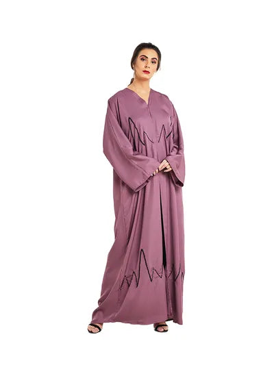 Dubai-made Nukhbaa brand Abaya a reflection of Dubai's luxury fashion scene-SHA5189