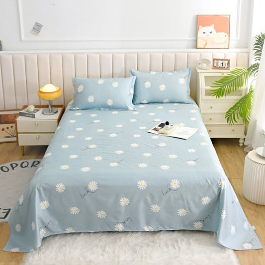 Bed Sheet 230*240 & 2 pillow cowers-BS11