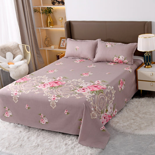 Bed Sheet 230*240 & 2 pillow cowers-BS12