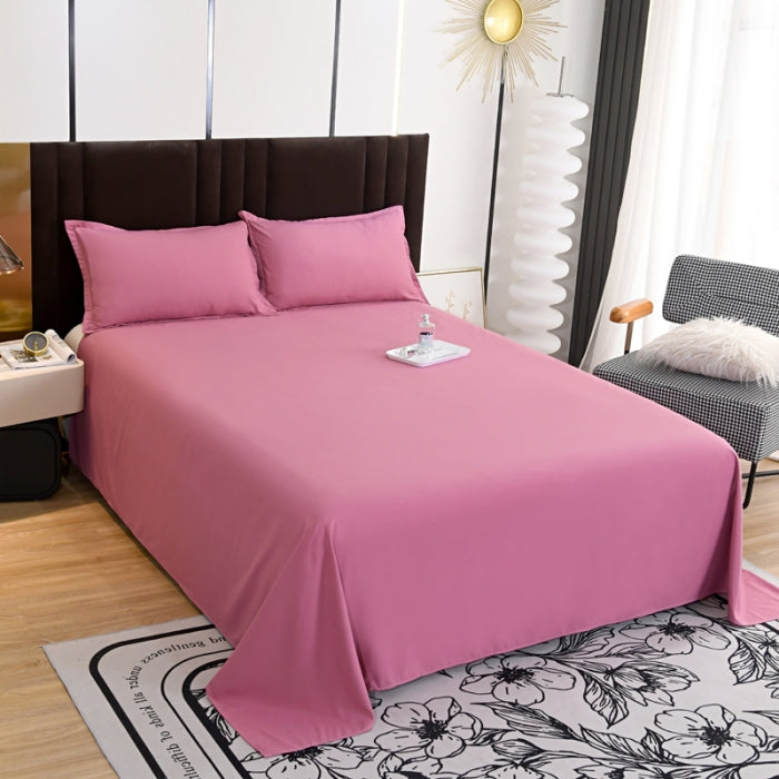 Bed Sheet 230*240 & 2 pillow cowers-BS17
