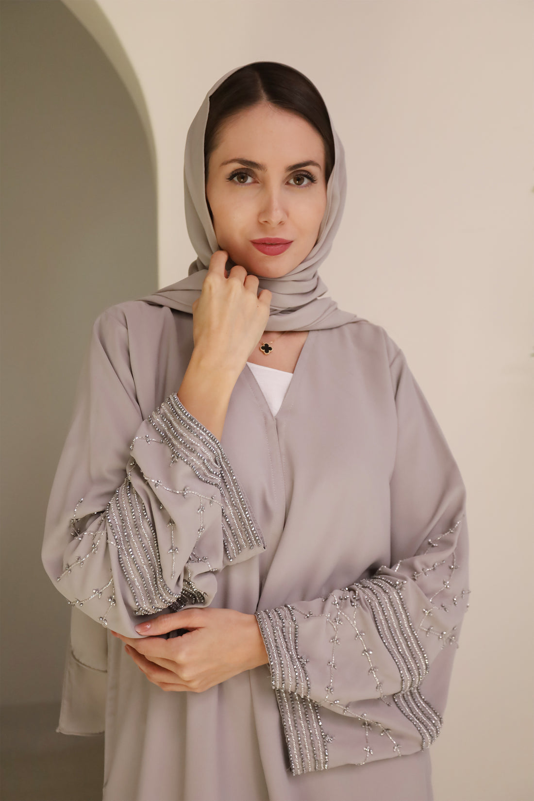 Premium Nukhbaa abaya-N109A