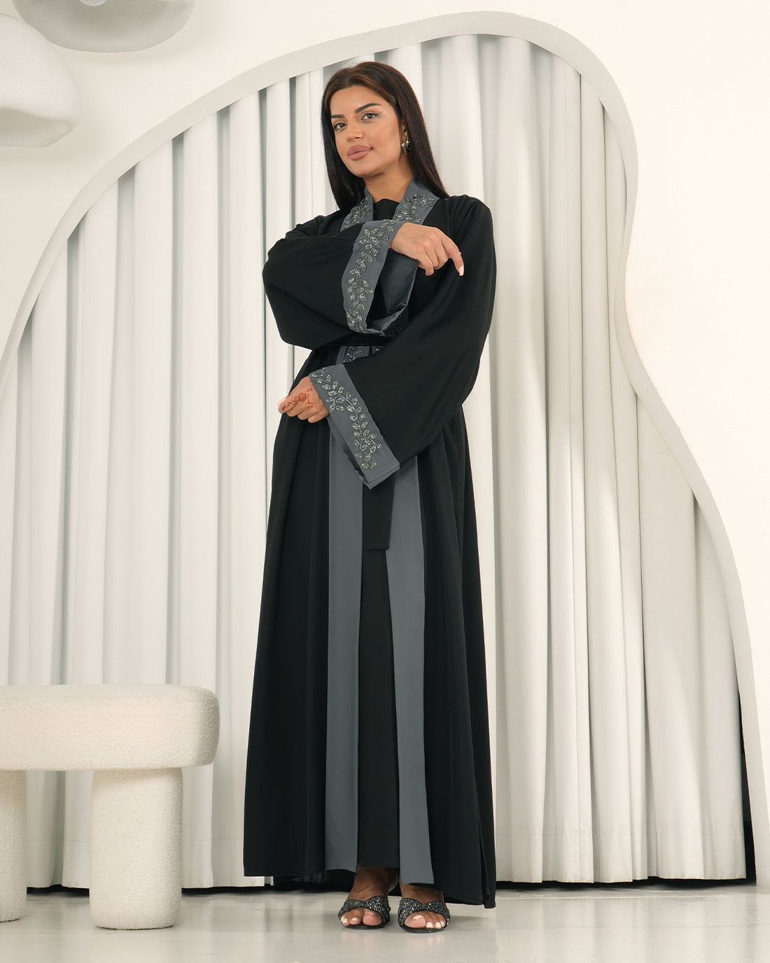 Premium Nukhbaa abaya-N151A-N151A