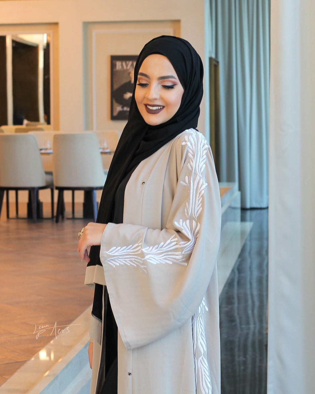 Hoorain Abaya (AJ1002A)