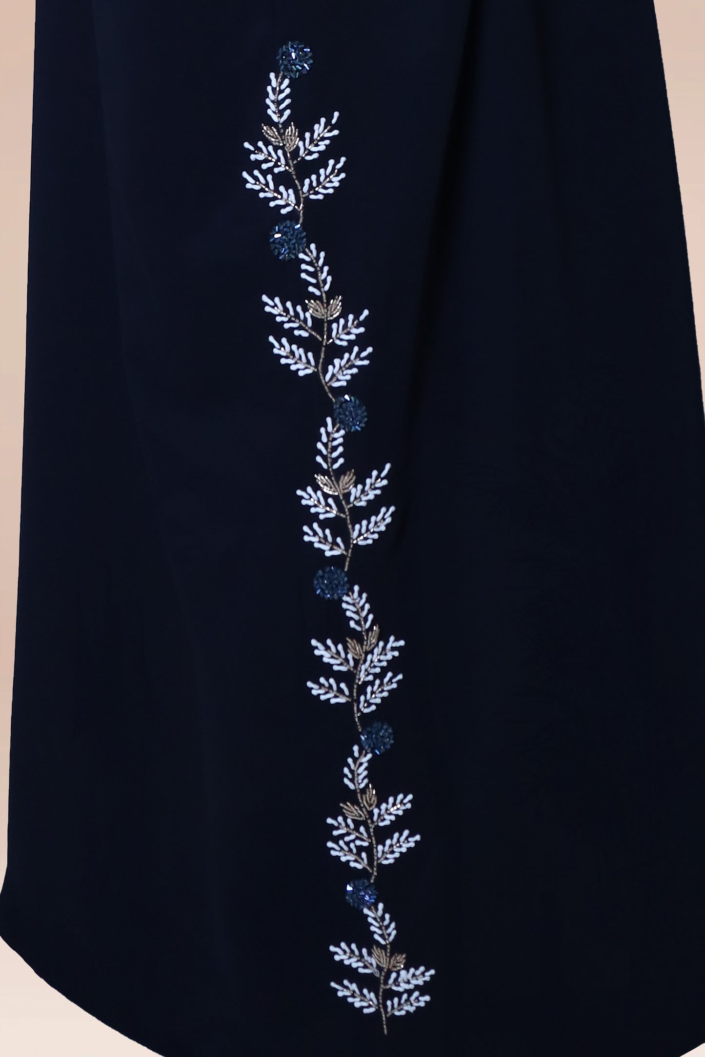 Dubai-made Nukhbaa brand Abaya a reflection of Dubai's luxury fashion scene.-N74A